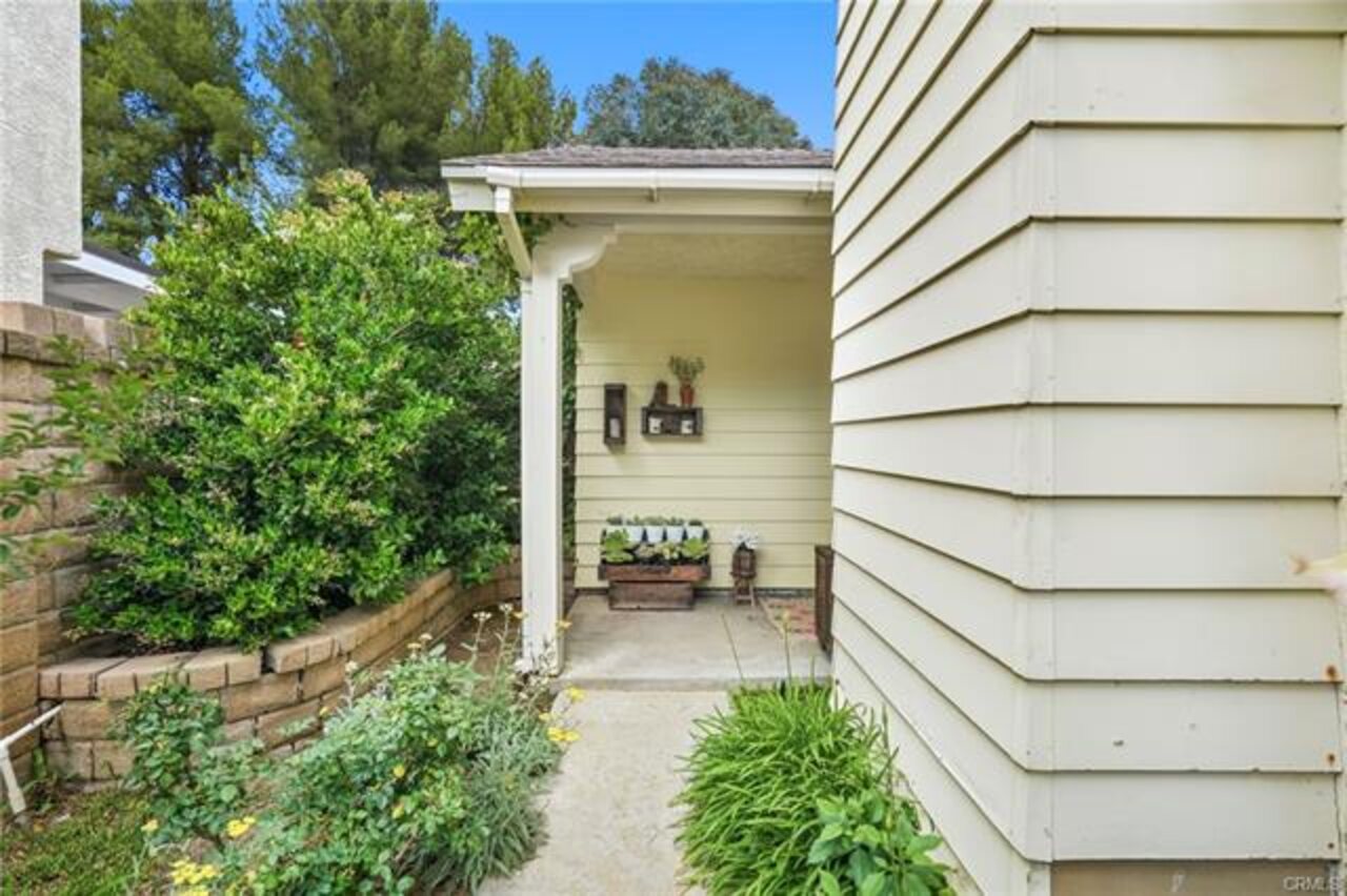 Covered patio